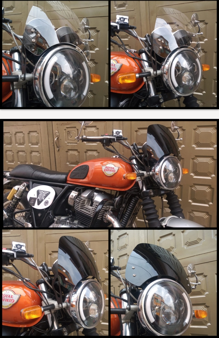 Cupula o Parabrisas Motocicletas R.E $ 180.000