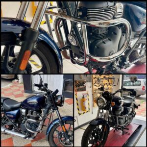 Defensa Aleta cromada Meteor 350 & New Classic $ 520.000