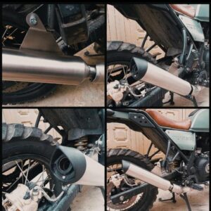 Exosto para Himalayan/ Scram 411 $ 700.000